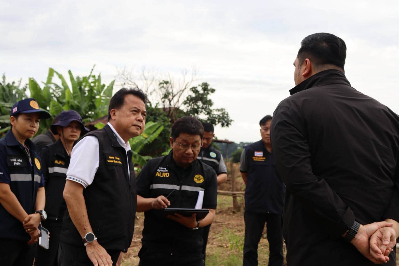 title - ส.ป.ก. ร่วมคณะ รมช.เกษตรฯ ลงพื้นที่น่าน ติดตามสถานการณ์อุทกภัย เร่งแผนเยียวยาฟื้นฟูเกษตรกร